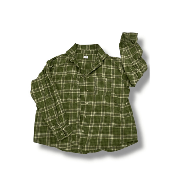 Cotton On Flannel Jacket Shirt Plaid Size 12 Medium - Picture 1 of 6